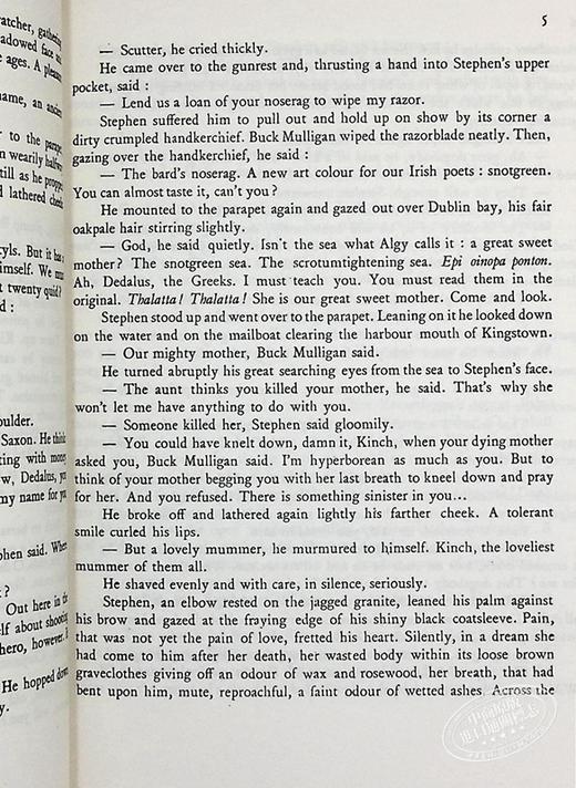 【中商原版】尤利西斯 第2版 牛津世界经典系列 Ulysses Second Edition英文原版 James Joyce 经典文学 商品图6