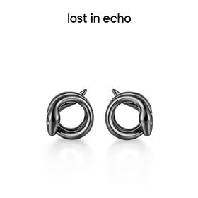 lost in echo中岛美嘉VIVIANO联名款系列蛇形盘绕简约耳钉女小众