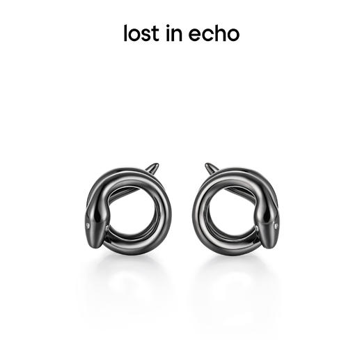 lost in echo中岛美嘉VIVIANO联名款系列蛇形盘绕简约耳钉女小众 商品图0