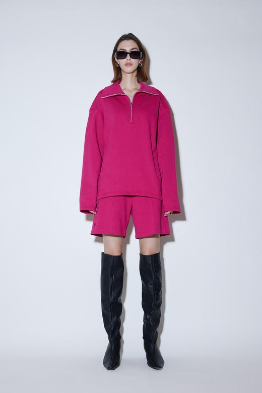 半拉链翻领卫衣 商品图0