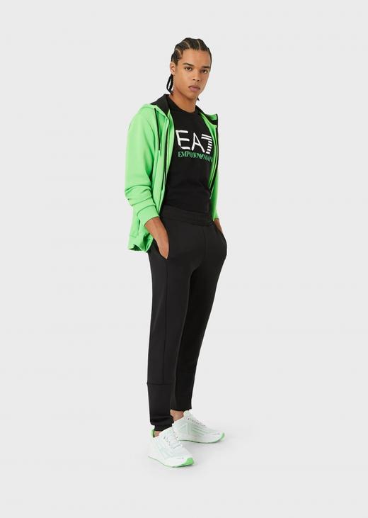 阿玛尼（ARMANI）EA7 高亮反光字母图案男士运动休闲短袖T恤 10599 商品图8