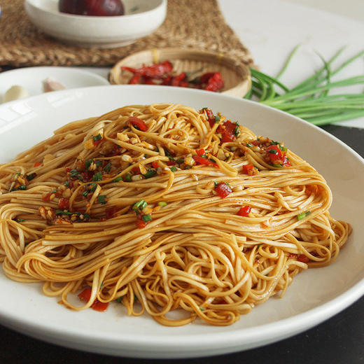 「家庭3袋装！单袋800g」陈克明面条 北方劲道挂面细扁  早餐方便速食面条粮油米面 商品图2