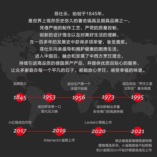 【春上新】10楼菲仕乐意大利进口28cm红骑士深型不粘煎炒锅+盖+铲（适合2-3人份） 吊牌价1317  活动价429元 商品图3