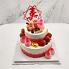 味美特"仙桃祝寿"水果蛋糕-超高颜值 商品缩略图1