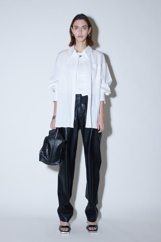 肌理面料廓形衬衫 商品图0