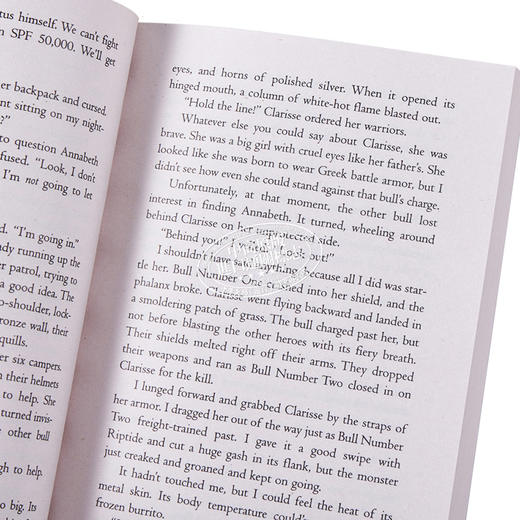 【中商原版】波西杰克逊与奥林匹克 第2部 英文原版 倪传婧 Percy Jackson and the Olympians Book2 The Sea of Monsters Rick Riordan 商品图3