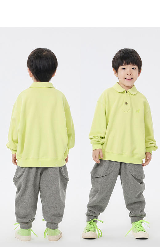 JNBY  23年春款全棉大口袋造型九分裤  1N2E11410 商品图6