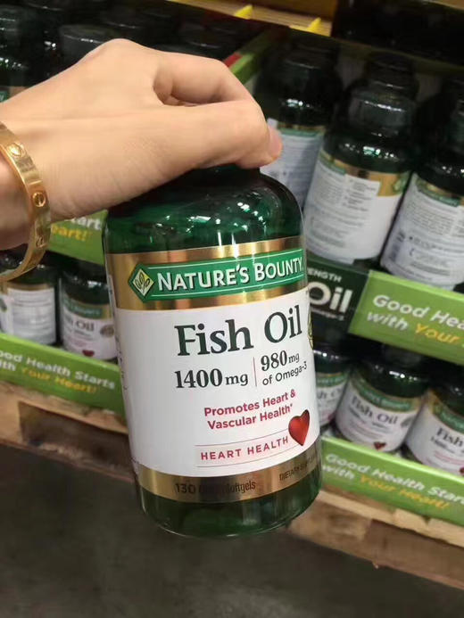 Omega3含量最高的鱼油📣美国直邮特价🔥🔥1瓶260元🉐🉐自然之宝 1400mg鱼油130粒 商品图0