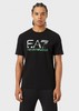 阿玛尼（ARMANI）EA7 高亮反光字母图案男士运动休闲短袖T恤 10599 商品缩略图0