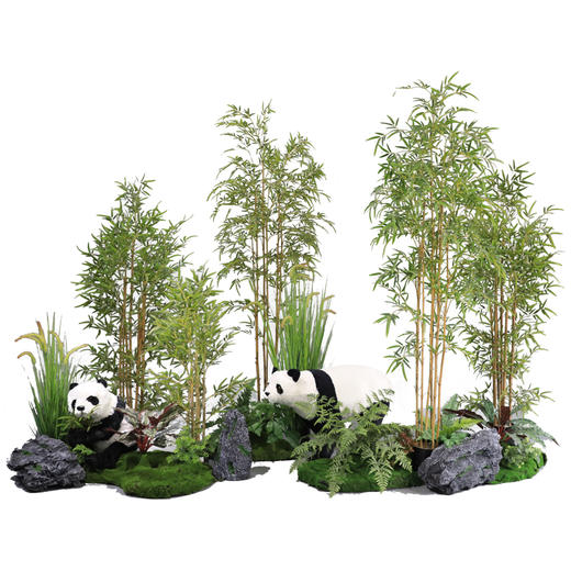 【合集】【广佛市区包搭建】仿真竹子造景 商品图4