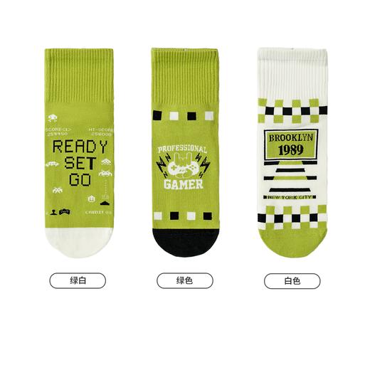 都市丽人时尚系列精梳棉袜子中厚短筒袜LC3DB4 商品图1