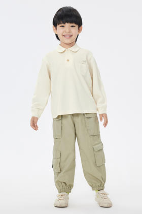 JNBY  23年春款  亲肤翻领长袖polo衫   1N2112130