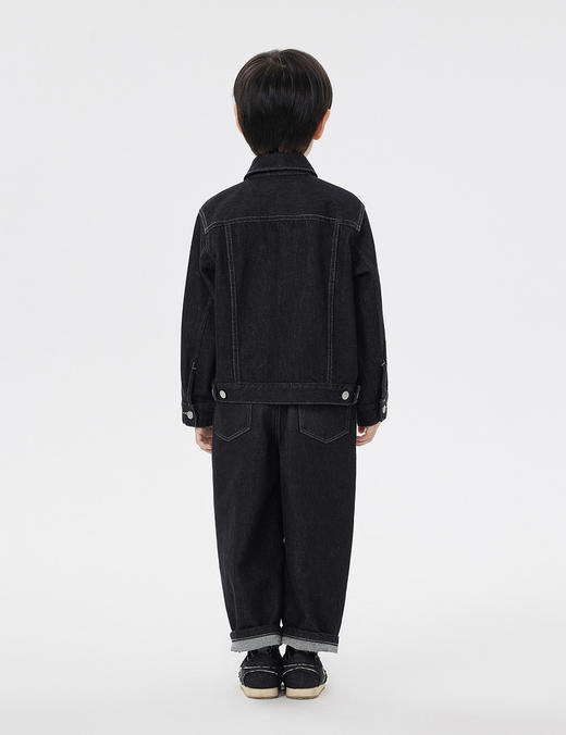 JNBY  23年春款  耐磨牛仔长裤  1N2E13350 商品图5