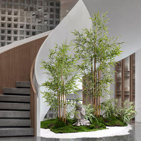 【合集】【广佛市区包搭建】仿真竹子造景