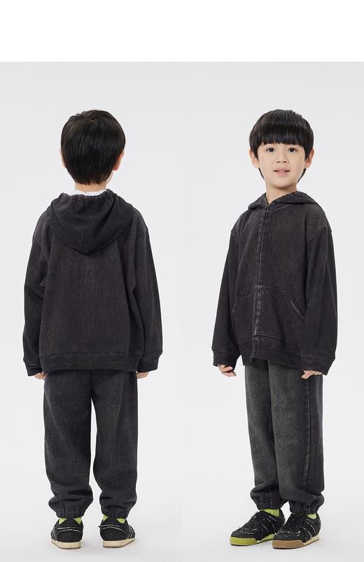 JNBY  23年春款  牛仔连帽开襟卫衣  1N2411810 商品图7