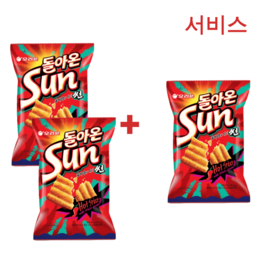 【2+1】오리온 썬칩매운맛80g