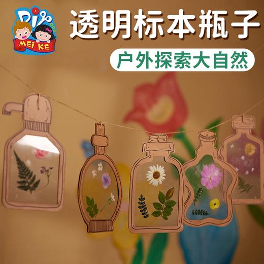 透明标本瓶子手工diy儿童创意美术美劳涂鸦粘贴制作环创装饰材料 商品图2