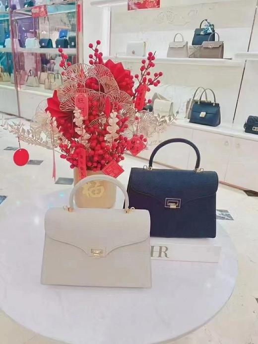 3楼HR头层牛皮凯莉女包(中号） 商品图2