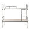 上下铺铁床员工宿舍高低床学生成人双层架子床工地寝室铁艺床两层 商品缩略图0