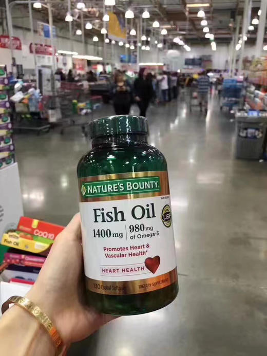 Omega3含量最高的鱼油📣美国直邮特价🔥🔥1瓶260元🉐🉐自然之宝 1400mg鱼油130粒 商品图1