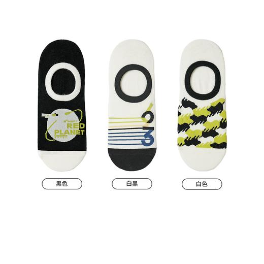 都市丽人时尚系列精梳棉袜子中厚短筒袜LC3DB2 商品图1