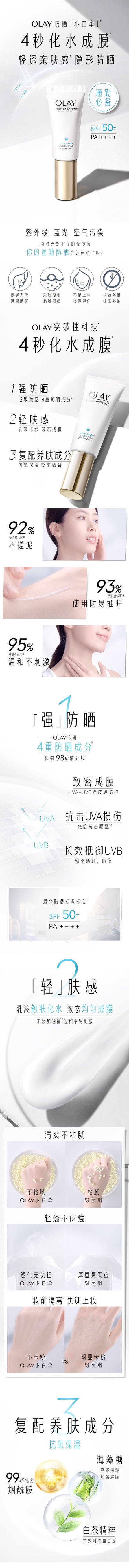 【玉兰油】菁颜防晒隔离精华乳（水感)50ml 商品图2