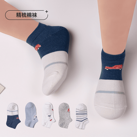 都市丽人眯雅佳休闲系列精梳棉中常规袜儿童袜儿童袜一双JC3CA1