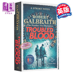 【中商原版】神探斯特莱克5 真血 Troubled Blood Cormoran Strike Book 5 英文原版 Robert Galbraith 推理 惊悚