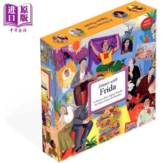 预售 【中商原版】Dinner with Frida 进口艺术 与弗里达共进晚餐 T&H 商品图0