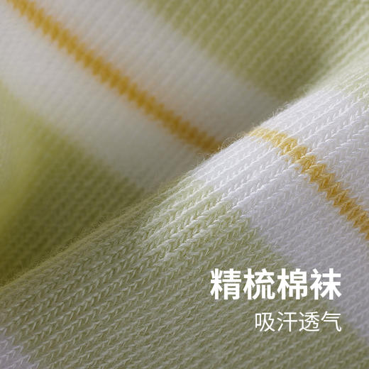 都市丽人休闲系列精梳棉袜子中厚船袜LC3DC8 商品图2