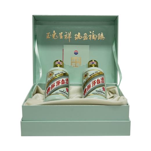 贵州茅台酒 （兔年）生肖茅台纪念酒375ml*2礼盒装 商品图8
