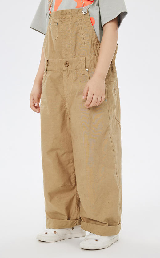 JNBY   23年春款   棉麻背带长裤  1N2E14760 商品图3