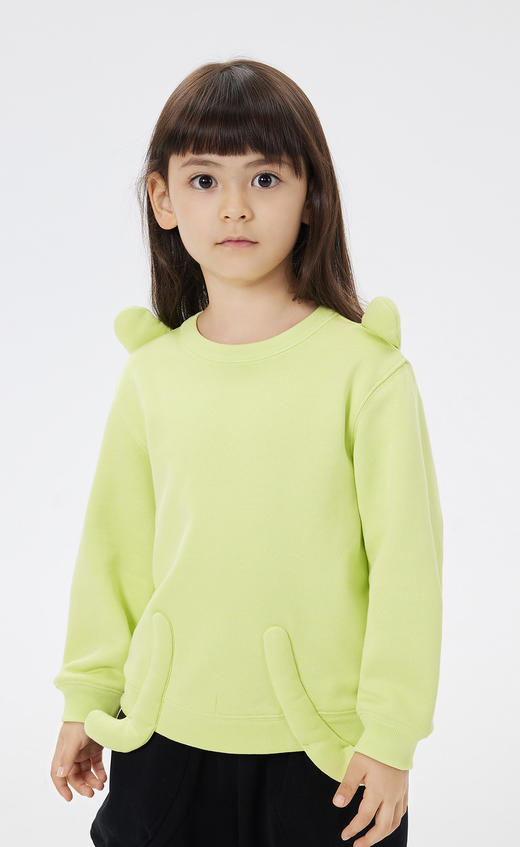 JNBY  23年春款 立体小兔子图案套头卫衣  1N2411680 商品图6