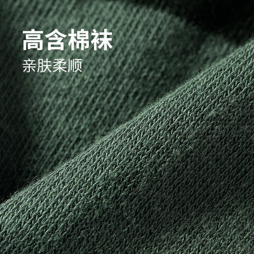 都市丽人都市锋尚简约系列高含棉袜子中厚男士短筒袜FC3DB6 商品图2