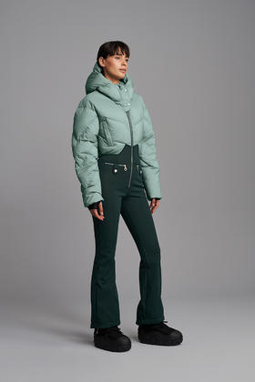 CORDOVA - AJAX - balsam/peacock - 女装 - 连体滑雪服 - 蓝绿色