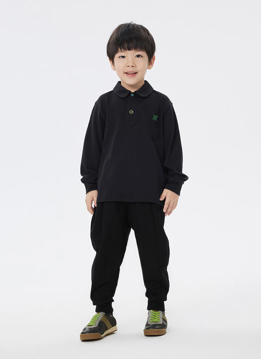 JNBY  23年春款  亲肤翻领长袖polo衫   1N2112130 商品图10