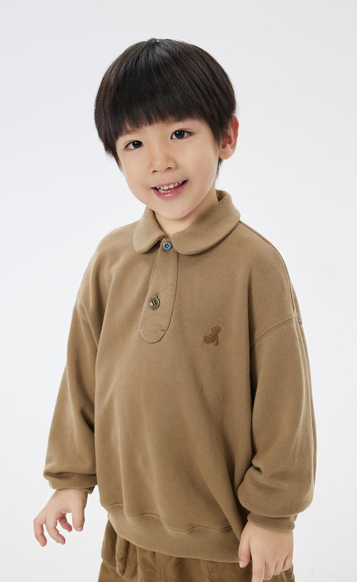 JNBY  23年春款  全棉套头卫衣  1N2414070 商品图6