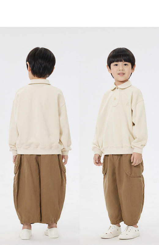 JNBY  23年春款  全棉套头卫衣  1N2414070 商品图10