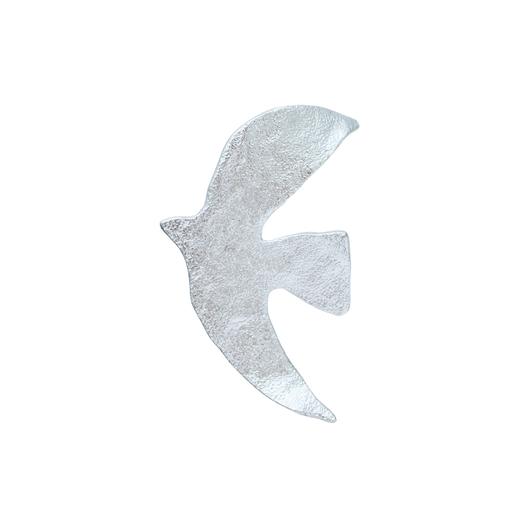 北京仓｜Cécile Jeanne-奥尔布赖特同款-Voyage-经典和平鸽 胸针（银色 大号）［法国设计师 ］ 商品图1