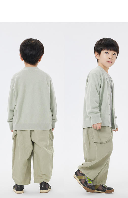 JNBY  23年春款  棉麻柔软阔腿长裤  1N2E13850 商品图9