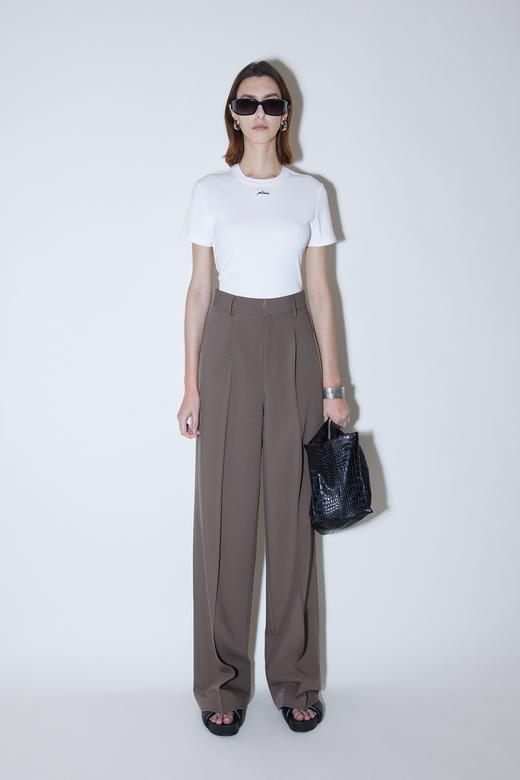 飞边直筒西裤 商品图1