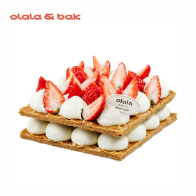 草莓芝士拿破仑