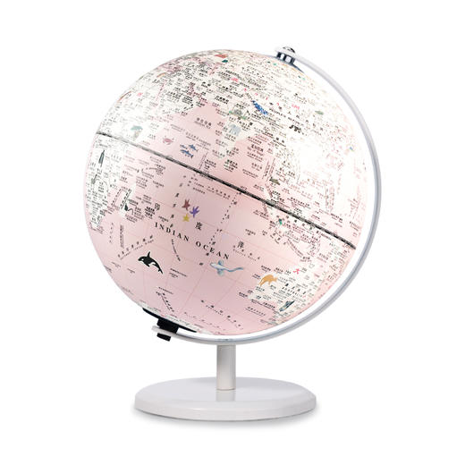 北斗双子座AR智能灯光地球仪20厘米（金属支架） 商品图0