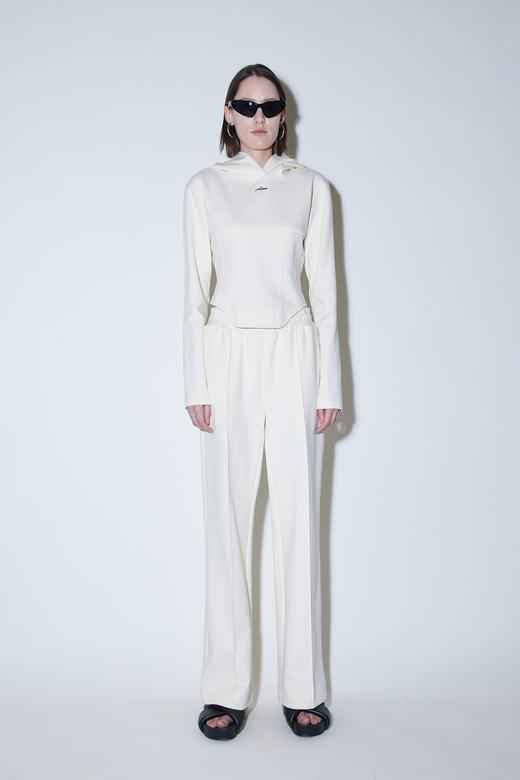 结构连帽修身卫衣 商品图0