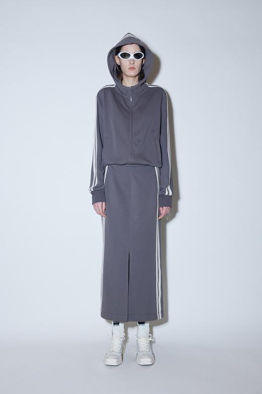 趴条前开叉半裙 商品图0