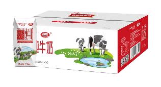 钻石包牧场纯牛奶200ml*12 120元3提 商品图0
