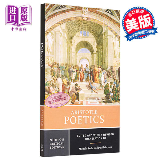 【中商原版】诗学 诺顿文学解读系列 英文原版 Norton Critical Editions Poetics Aristotle 商品图0