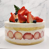 味美特新款“草莓半月仙”应季水果草莓-新鲜水果蛋糕 商品缩略图1