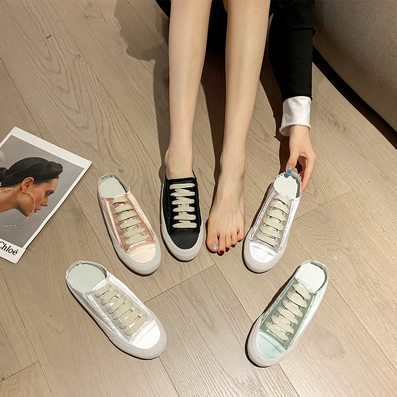 2023-春款绸缎鞋堪称搭配利器百搭通勤