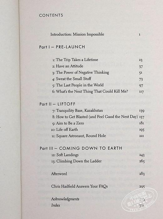 【中商原版】An Astronaut's Guide to Life on Earth 英文原版 宇航员对地球生活的指南 Chris Hadfield 商品图5
